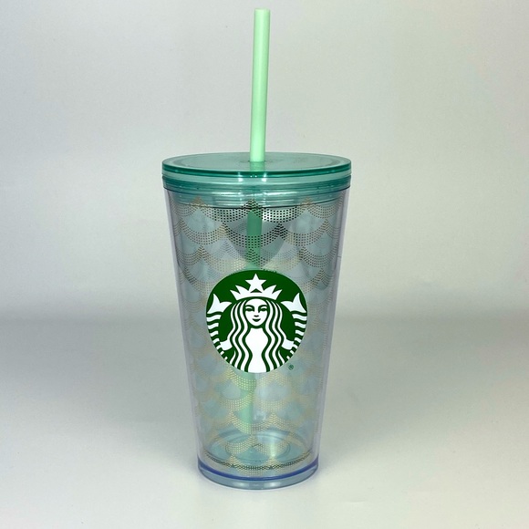 Starbucks Mermaid Scale Cold Cup Grande Tumbler
